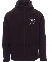 Veste soft shell à capuche